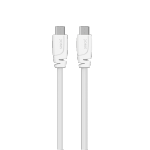 Cable Charge & Data USB C 2.0 C- C 3.00 m Blanc