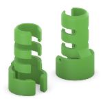 Serre-câbles de couleur- lot de 10 -Gamme FlexInstall-VERT