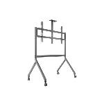 Chariot roulettes 65-100" -200x200-1200x600- 90 kg max-avec étagère .