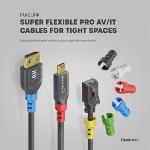 Câble HDMI/8K Ultra High Speed  AOC Fibre Optique (Non ARC )  15.00 m