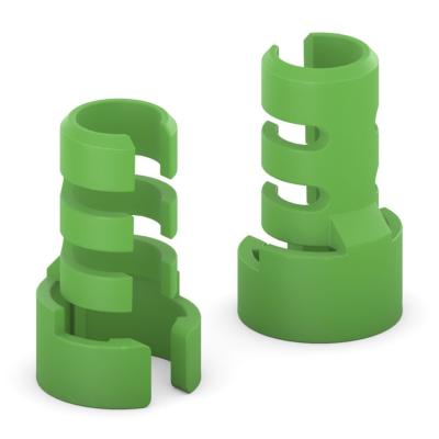 Serre-câbles de couleur- lot de 10 -Gamme FlexInstall-VERT