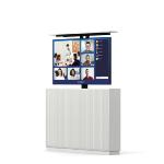 Meuble TV M AV Slimline 55" Blanc