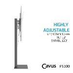 Support TV 37-65"- Max 35 KG