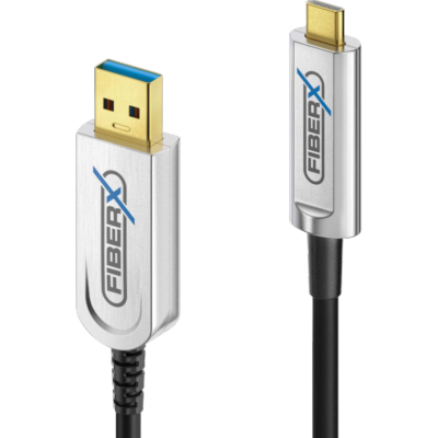 Câble Fibre Optique USB 3.2 - USB-C/ USB-A AOC - 30.00m