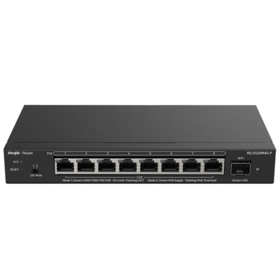 Switch L2 MultiGigabit 9 ports - 8 POE 130 W- Managable - Cloud