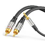 Câble audio Jack/2 RCA - 2.00m