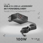 Alimentation USB-C 100W + USB-A + USB-C