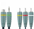 Liquidation Prix Net   3.5mm M+S-Video M - 3xRCA M  5.00m