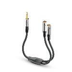 Adaptateur en Y pour casque 0.25m
