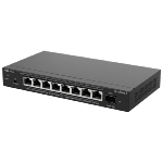 Switch L2 MultiGigabit 9 ports - 8 POE 130 W- Managable - Cloud