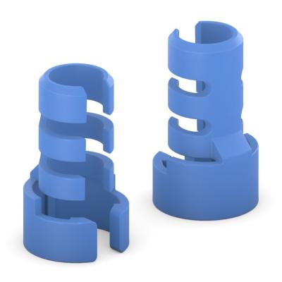 Serre-câbles de couleur- lot de 10 -Gamme FlexInstall-BLEU