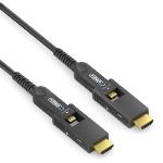 Câble fibre optique 4K HDMI/Micro HDMI AOC - 25.00 m