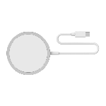 Chargeur induction Iphone 15 w Magsafe Blanc