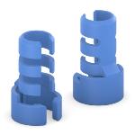 Serre-câbles de couleur- lot de 10 -Gamme FlexInstall-BLEU